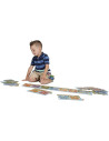 MD31000,Puzzle de podea Treuletul numerelor - Melissa & Doug