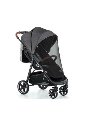 BN-853900,Petite&Mars - Plasa impotriva tantarilor, Marime universala, Permite un flux optim de aer, Negru