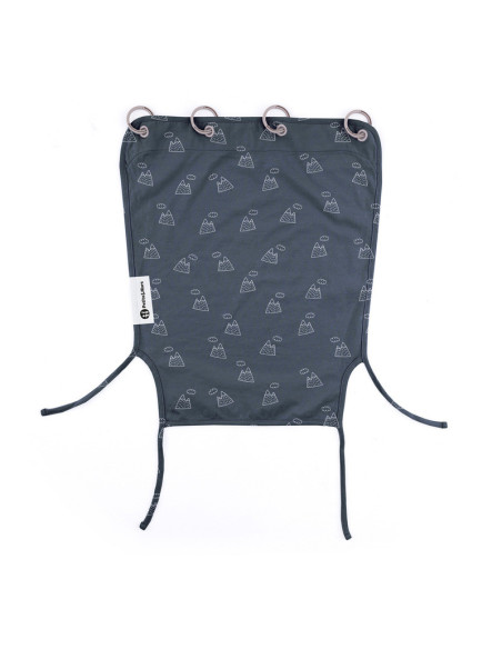 BN-406113,Petite&Mars - Parasolar textil pentru soare si vant, Universal, Protectie UV SPF40+, Potrivit pentru carucioare si sca