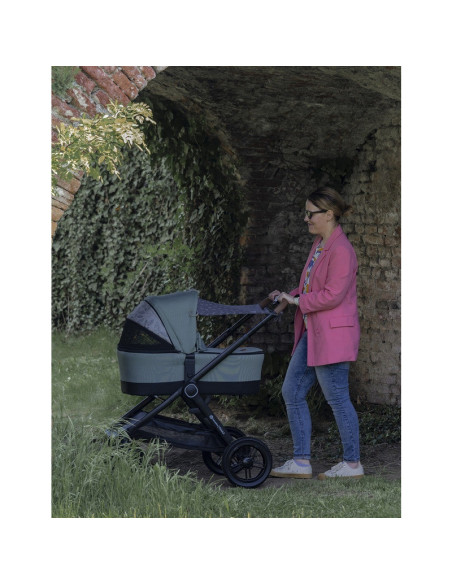 BN-406113,Petite&Mars - Parasolar textil pentru soare si vant, Universal, Protectie UV SPF40+, Potrivit pentru carucioare si sca
