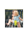 BN-BBL-B0115-L,Recipient pentru lapte praf sau gustari, Dose, Cu trei compartimente, BPA Free, Bbluv, Lime
