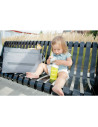 BN-BBL-B0115-L,Recipient pentru lapte praf sau gustari, Dose, Cu trei compartimente, BPA Free, Bbluv, Lime