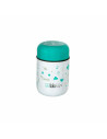 BN-BBL-B0122-A,Termos pentru alimente solide, Food, Cu lingurita inclusa, 300 ml, BPA Free, Bbluv, Aqua