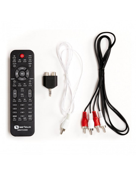 Boxe Serioux 5.1 SoundBoost HT5100C, 140W RMS, lemn,SBHT5100C