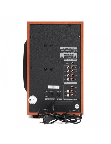 Boxe Serioux 5.1 SoundBoost HT5100C, 140W RMS, lemn,SBHT5100C