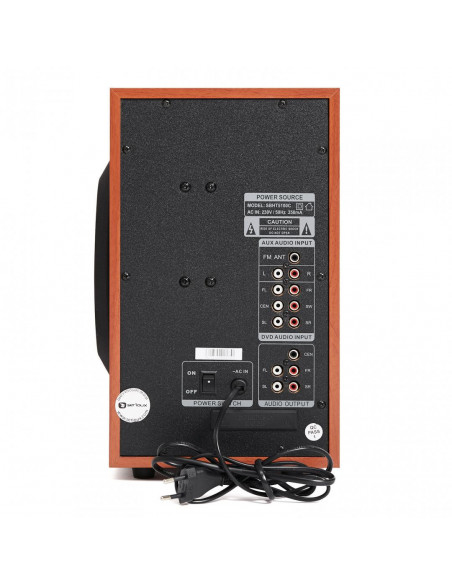 Boxe Serioux 5.1 SoundBoost HT5100C, 140W RMS, lemn,SBHT5100C
