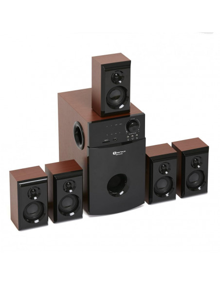 Boxe Serioux 5.1 SoundBoost HT5100C, 140W RMS, lemn,SBHT5100C