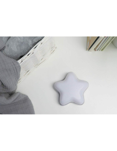 BN-BBL-B0182,Lampa de veghe Stea, Star, Cu muzica, Cu volum ajustabil, Lumina activata prin control Touch, Bbluv, Whitte