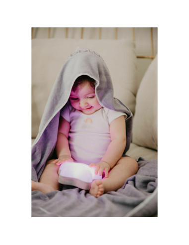 BN-BBL-B0182,Lampa de veghe Stea, Star, Cu muzica, Cu volum ajustabil, Lumina activata prin control Touch, Bbluv, Whitte