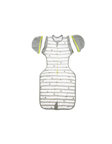 BN-BBL-B0136-M,Sistem de infasare 3 in 1, Sleep, Confortabil si sigur, Cu 3 pozitii ale bratelor, Medium, Pentru 6 - 8.5 Kg, Bbl
