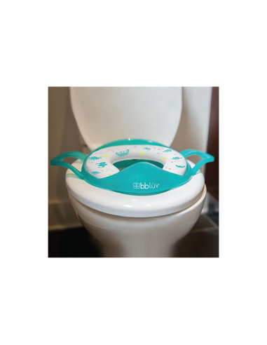 BN-BBL-B0112-B,Reductor toaleta, Poti, Cu perna confortabila si detasabila, Fara BPA, Bbluv, Blue