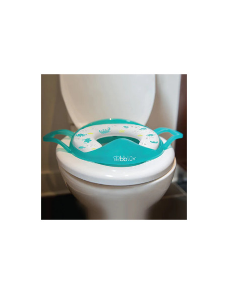 BN-BBL-B0112-G,Reductor toaleta, Poti, Cu perna confortabila si detasabila, Fara BPA, Bbluv, Grey