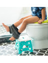 BN-BBL-B0114-B,Inaltator de baie pliabil, Step, Practic si usor de transportat, Rezistent pana la 113 Kg, Bbluv, Blue
