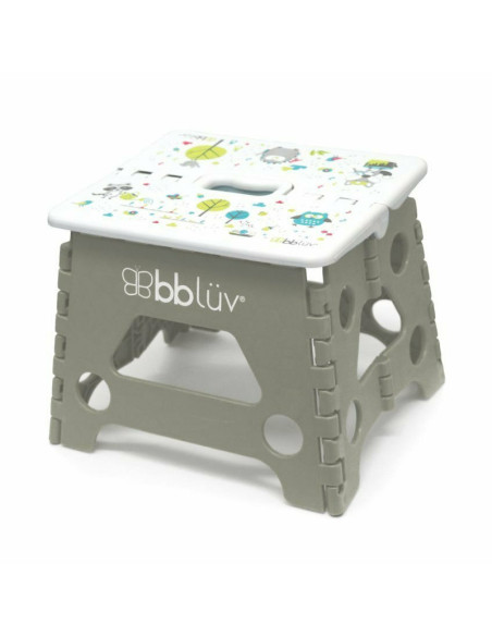 BN-BBL-B0114-G,Inaltator de baie pliabil, Step, Practic si usor de transportat, Rezistent pana la 113 Kg, Bbluv, Grey
