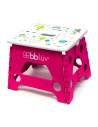 BN-BBL-B0114-P,Inaltator de baie pliabil, Step, Practic si usor de transportat, Rezistent pana la 113 Kg, Bbluv, Pink