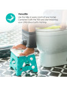 BN-BBL-B0114-P,Inaltator de baie pliabil, Step, Practic si usor de transportat, Rezistent pana la 113 Kg, Bbluv, Pink