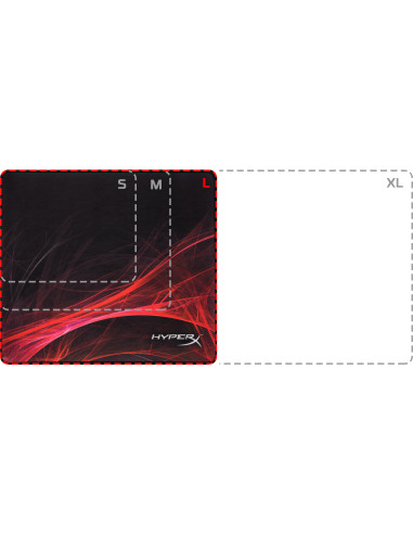 4P5Q6AA,Mousepad HP HyperX FURY S Pro, Gaming, Large
