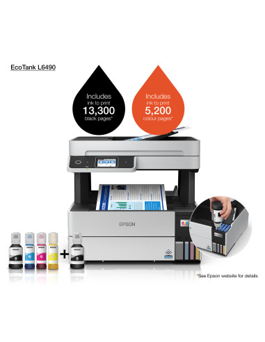 PRINTER COP SCAN FAX L6490 ECOTANK C11CJ88403 EPSON