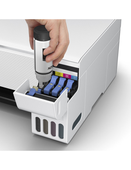 Imprimanta Multifunctionala inkjet color EPSON EcoTank L3256 CISS, A4, USB, Wi-Fi, Alb Imprimanta Multifunctionala inkjet color EPSON EcoTank L3256 CISS, A4, USB, Wi-Fi, Alb