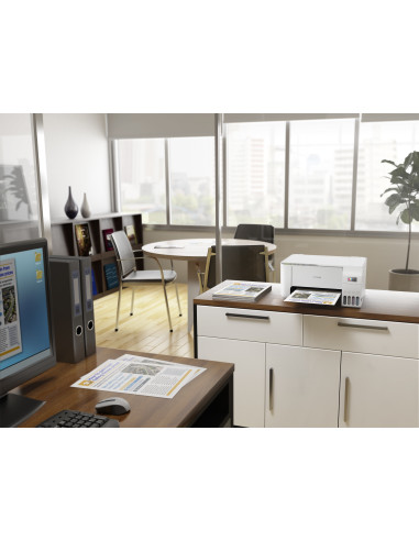 Imprimanta Multifunctionala inkjet color EPSON EcoTank L3256 CISS, A4, USB, Wi-Fi, Alb Imprimanta Multifunctionala inkjet color EPSON EcoTank L3256 CISS, A4, USB, Wi-Fi, Alb
