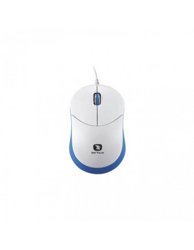 Mouse Serioux cu fir, optic, Rainbow 680, 1000dpi, albastru