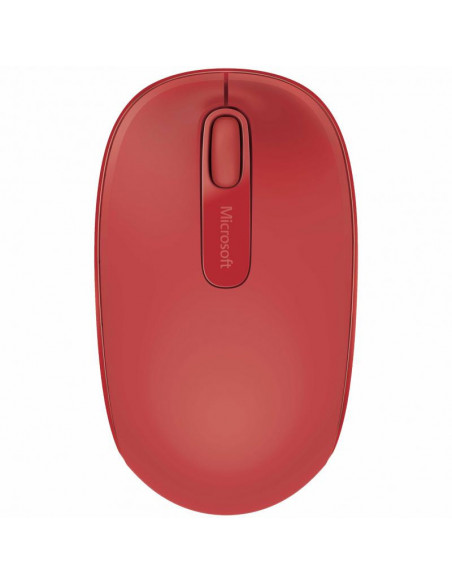 Mouse Microsoft Mobile 1850, Wireless Optic, Rosu,U7Z-00033
