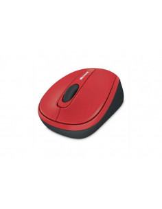 Mouse Microsoft Mobile 3500 Wireless Ambidextru BlueTrack Rosu