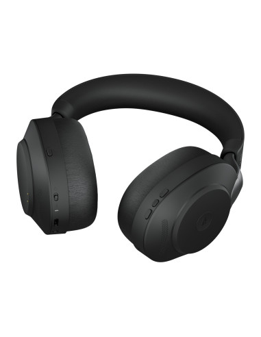 28599-999-989,Casti cu microfon Jabra Evolve2 85, Link380a MS Stereo Stand, Bluetooth/3.5mm jack/USB-C, Negru