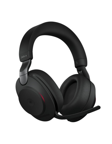 28599-999-989,Casti cu microfon Jabra Evolve2 85, Link380a MS Stereo Stand, Bluetooth/3.5mm jack/USB-C, Negru