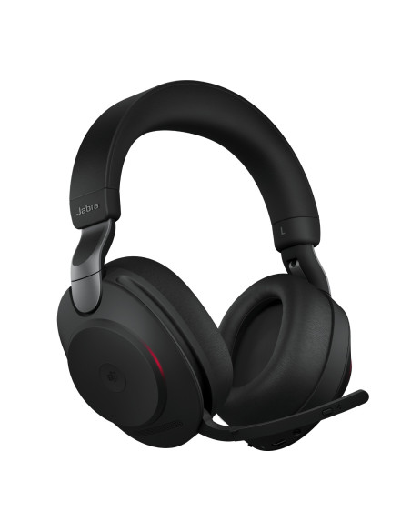 28599-999-989,Casti cu microfon Jabra Evolve2 85, Link380a MS Stereo Stand, Bluetooth/3.5mm jack/USB-C, Negru