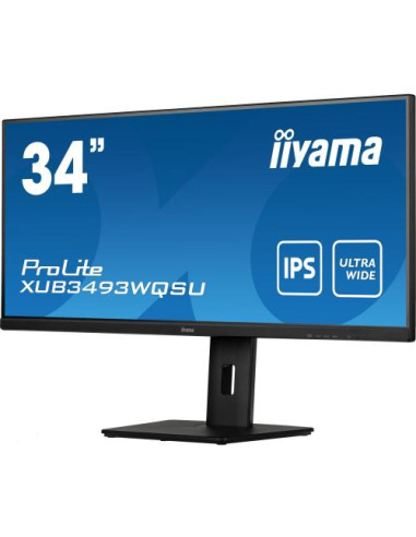 XUB3493WQSU-B5,Monitor LED Iiyama ProLite XUB3493WQSU-B5, 34inch, 3440x1440, 4ms, Negru