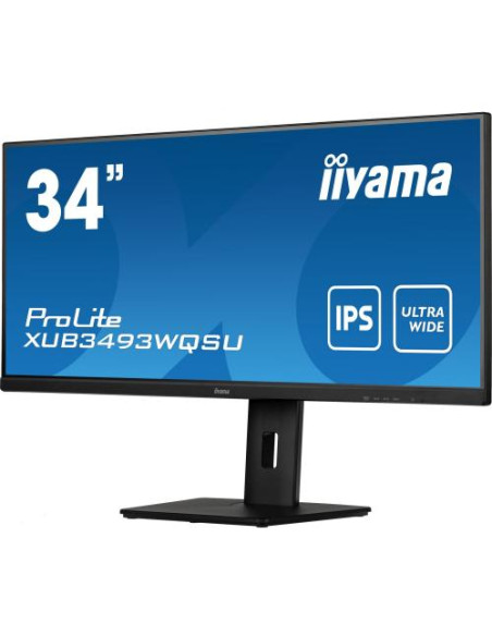 XUB3493WQSU-B5,Monitor LED Iiyama ProLite XUB3493WQSU-B5, 34inch, 3440x1440, 4ms, Negru
