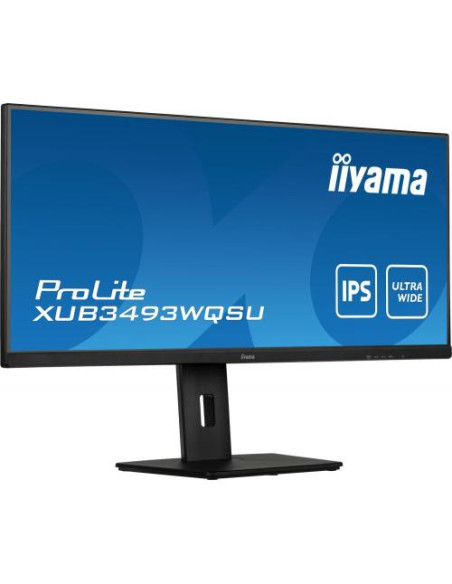 XUB3493WQSU-B5,Monitor LED Iiyama ProLite XUB3493WQSU-B5, 34inch, 3440x1440, 4ms, Negru