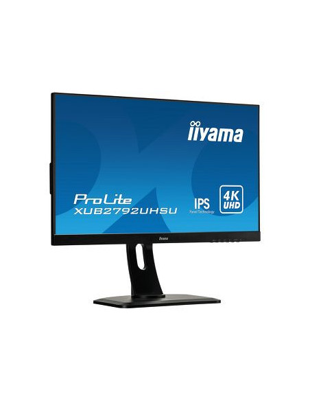 XUB2792UHSU-B1,Monitor LED Iiyama XUB2792UHSU-B1, 27inch, 3840x2160, 4ms, Negru