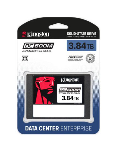 SEDC600M/3840G,SSD Server Kingston DC600M, 3.84TB, SATA3, 2.5inch
