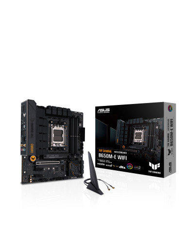 TUF GAMING B650M-E WIFI,Placa de baza ASUS TUF GAMING B650M-E WIFI, AMD B650, Socket AM5, mATX