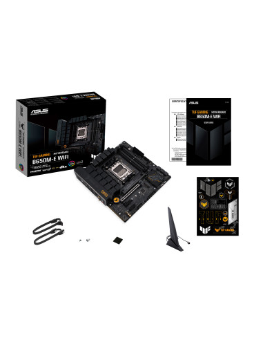 TUF GAMING B650M-E WIFI,Placa de baza ASUS TUF GAMING B650M-E WIFI, AMD B650, Socket AM5, mATX