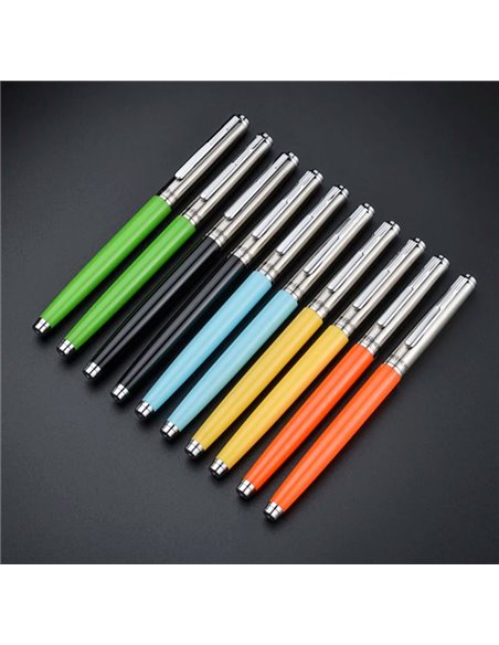 SET-HERO007-5BUC,Set Hero - 5 stilouri Hero 007 cu penita ascunsa, Color