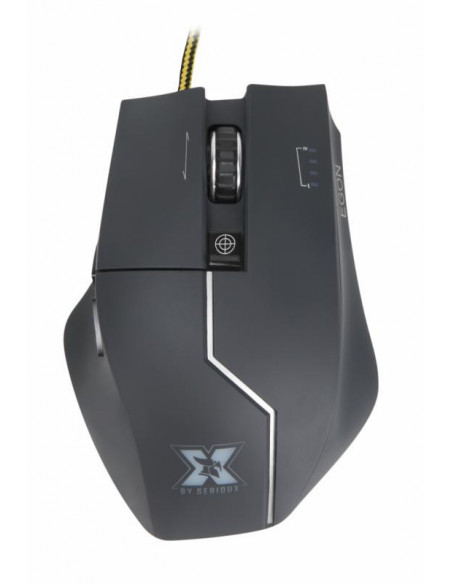 Mouse gaming X by Serioux, Egon, cu fir, senzor laser Avago