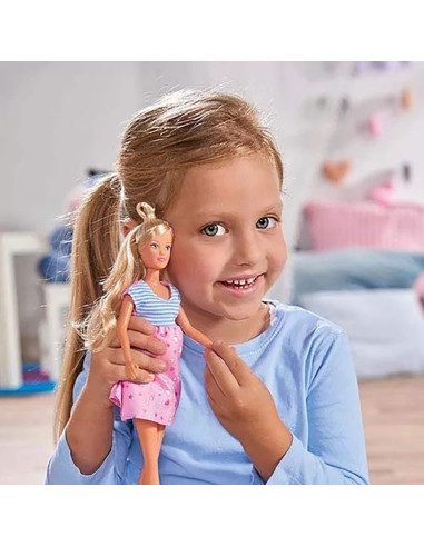 S105733426,Set Simba Steffi Love Welcom Surprise Family papusa Steffy 29 cm, papusa Kevin 29 cm, papusa Evi 12 cm si accesorii