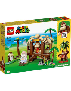 71424,Lego Super Mario Set De Extindere Casa Din Copac A Lui Donkey Kong 71424