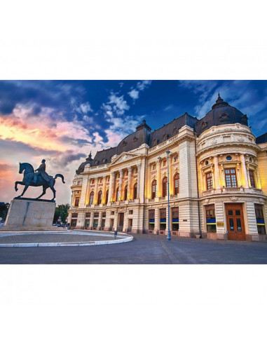 Puzzle Noriel - Peisaje din Romania - Biblioteca Nationala
