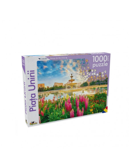 Puzzle Noriel - Peisaje din Romania - Piata Unirii, 1000