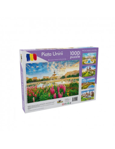 Puzzle Noriel - Peisaje din Romania - Piata Unirii, 1000