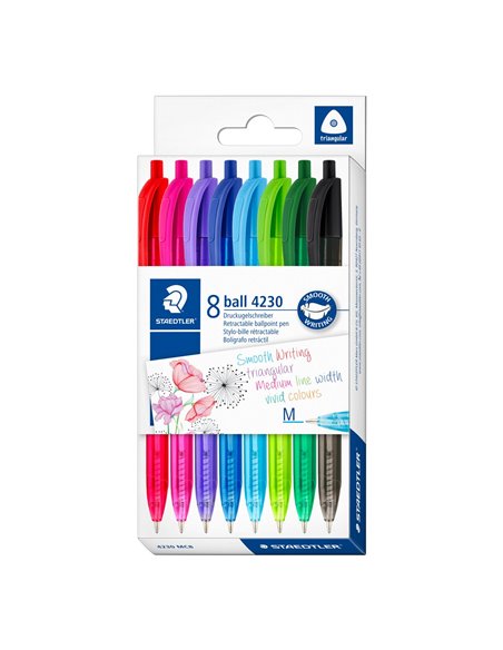 ST-4230-M-C8,Pix cu mecanism STAEDTLER 4230-M 8 BUC./SET