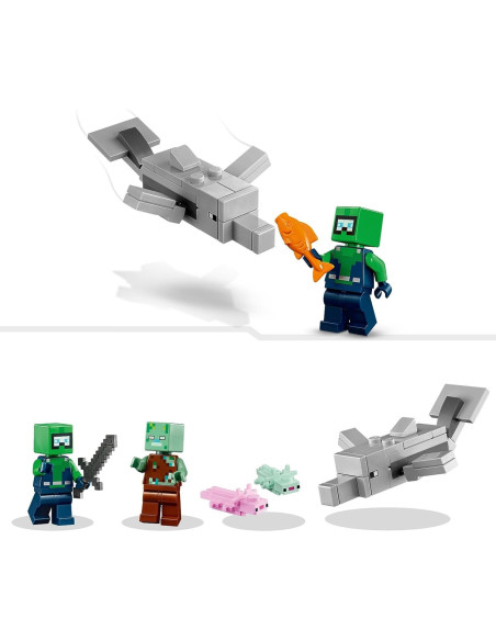 21247,Lego Minecraft Casa Axolotl 21247