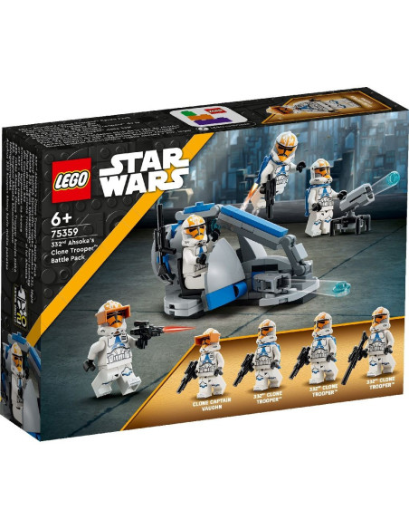 75359,Lego Star Wars Pachet De Lupta Clone Trooper Al Lui Ahsoka Din Compania 332 75359
