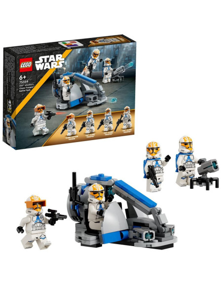 75359,Lego Star Wars Pachet De Lupta Clone Trooper Al Lui Ahsoka Din Compania 332 75359
