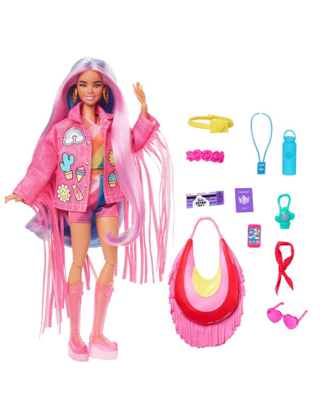 MTHPB15,Barbie Papusa Barbie Extra Fly Barbie Merge La Festival