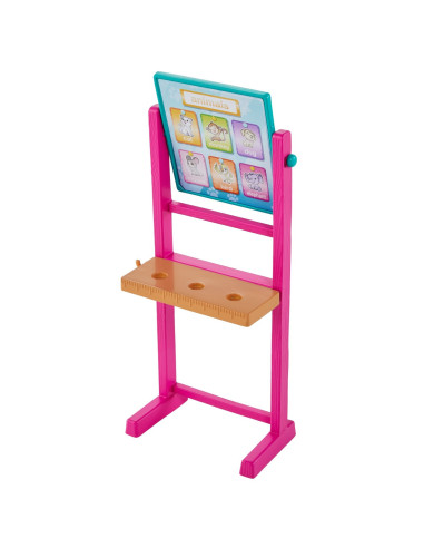 MTDHB63_HCN20,Barbie Cariere Set Mobilier Cu Papusa Bruneta Profesoara
